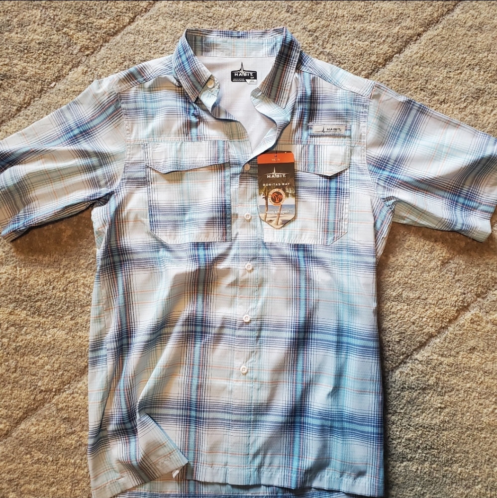 Habit Short Sleeve Button Up